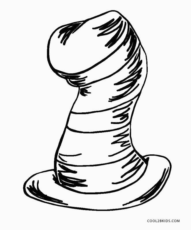 662x794 Free Printable Dr Seuss Coloring Pages For Kids For Dr Seuss Hat