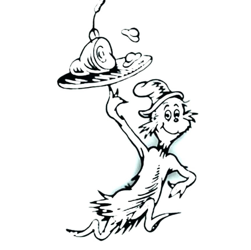 863x860 Images Of Dr Seuss Fish Coloring Pages