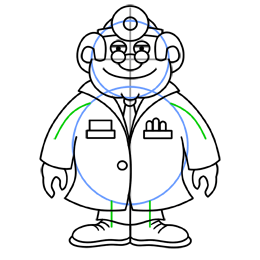 260x260 Cartoon Doctor Step