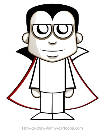 338x445 Dracula Drawing