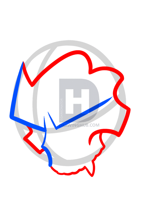 551x720 How To Draw A Vampire Skull, Dracula Skull, Step