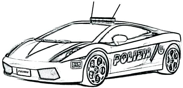 600x288 Race Car Printable Coloring Pages Police Car Coloring Pages
