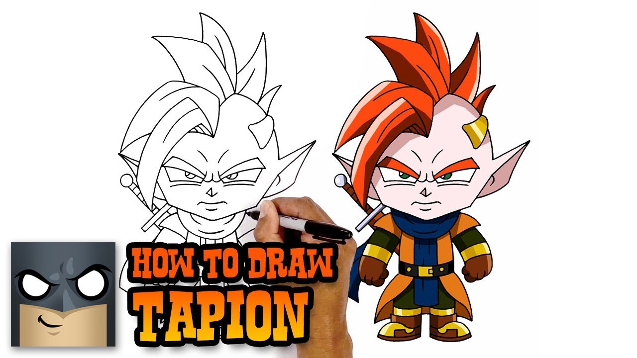 1280x720 How To Draw Tapion Dragon Ball Z