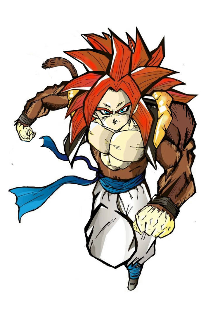 712x1123 Gogeta Fase Dragon Ball Gt