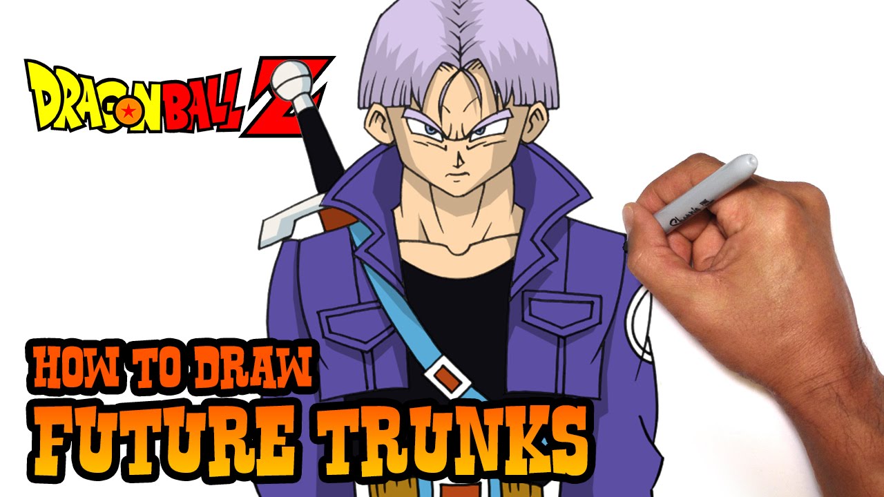 1280x720 How To Draw Future Trunks Dragon Ball Z