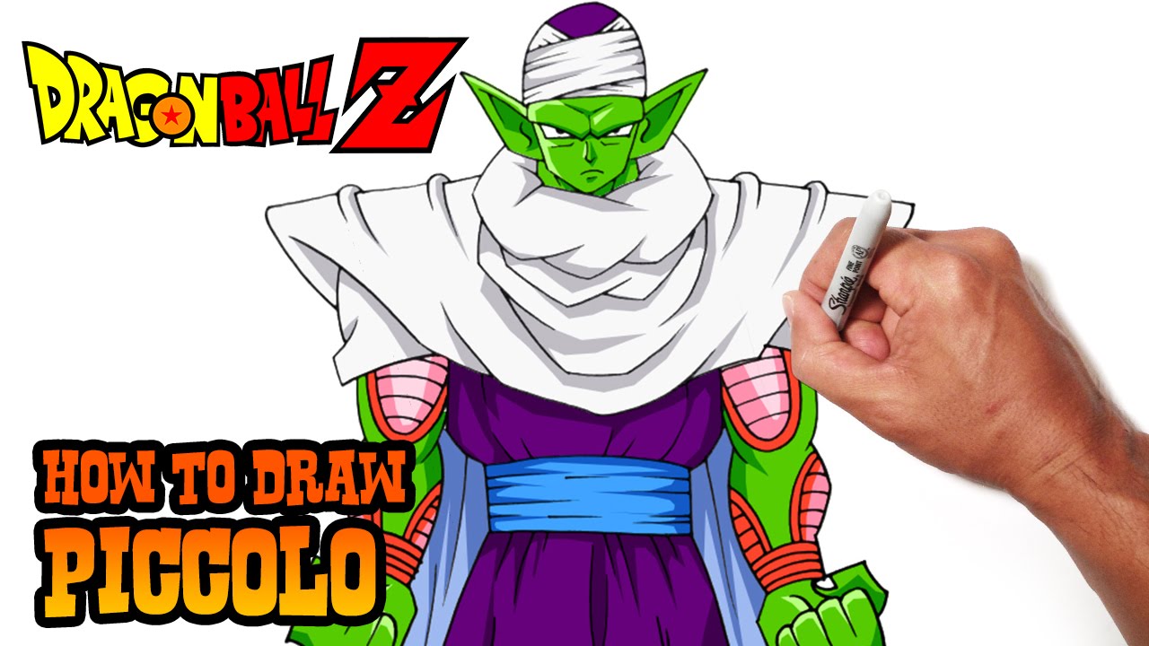 1280x720 how to draw piccolo dragon ball z