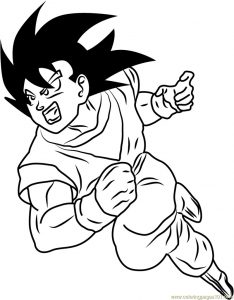 234x300 Best Solutions Of Dragon Ball Z Coloring