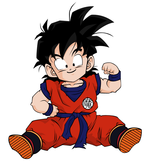600x650 Collection Of Free Gohan Drawing Kid Download On Ui Ex