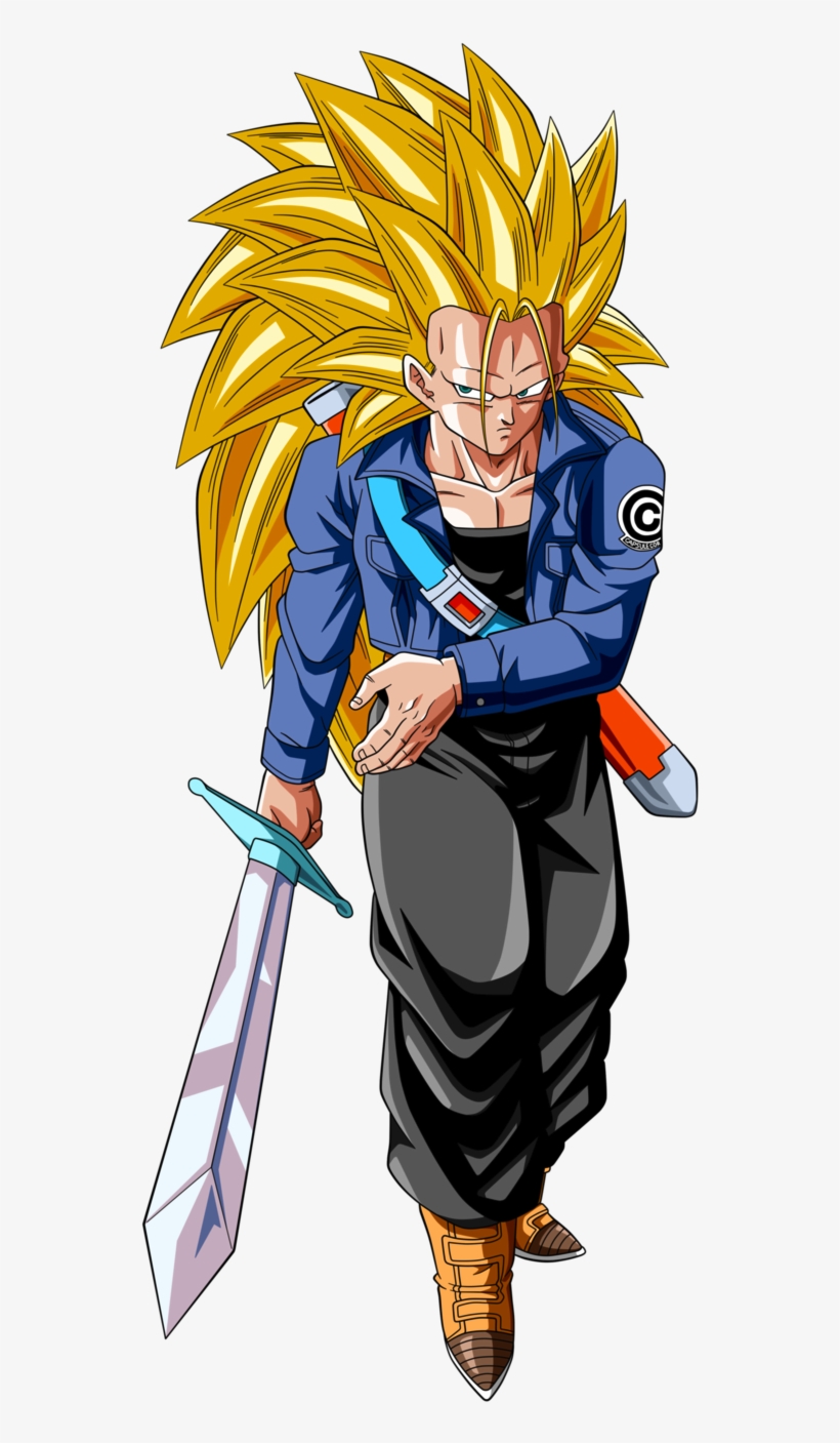 Dragon Ball Z Trunks Drawing Free download on ClipArtMag