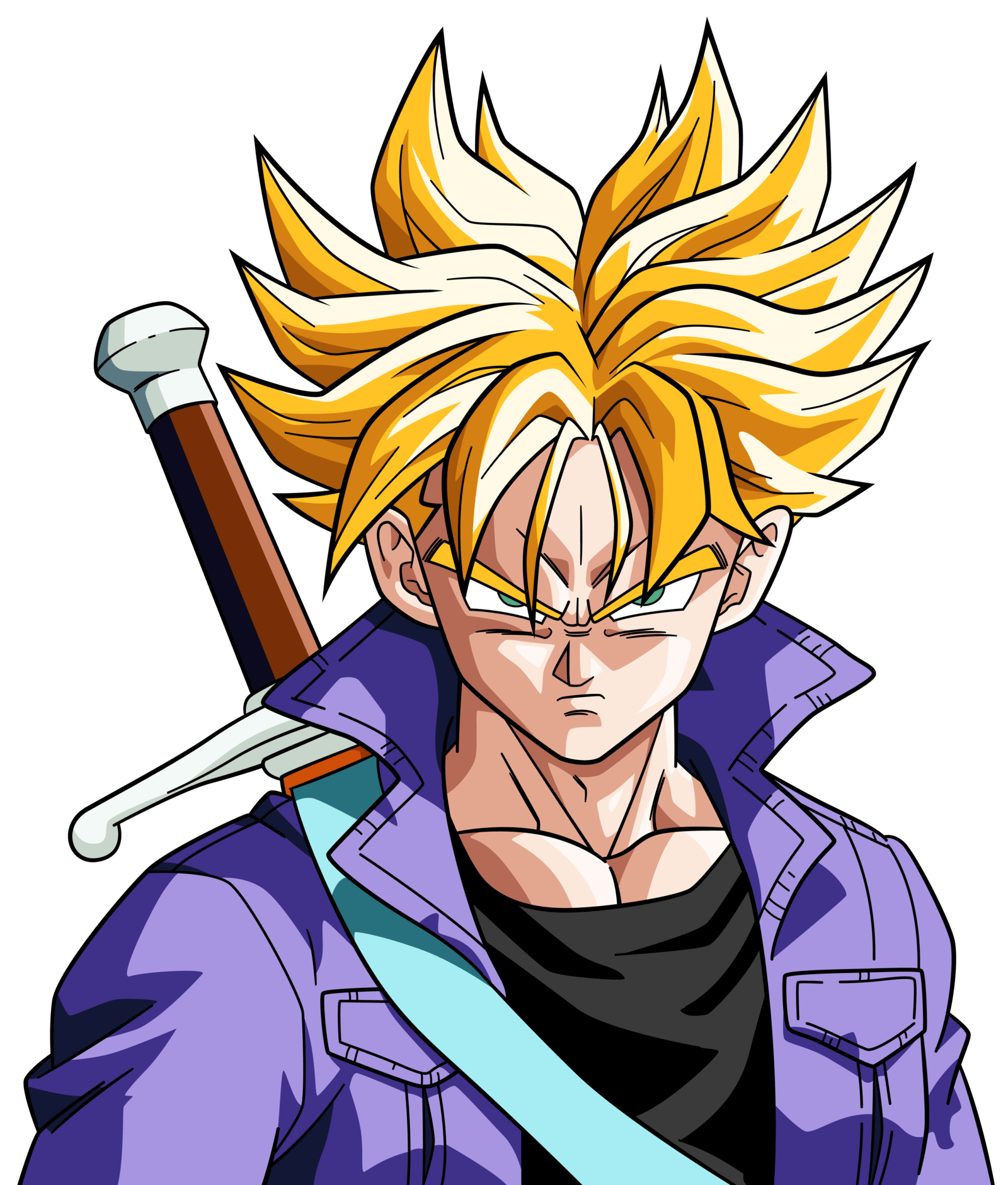 Dragon Ball Z Trunks Drawing | Free download on ClipArtMag
