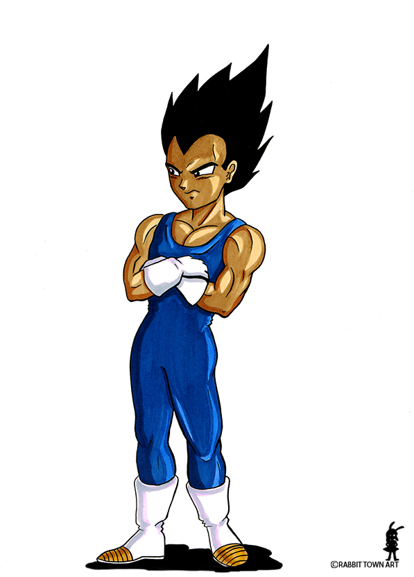 597x831 Fan Art Vegeta