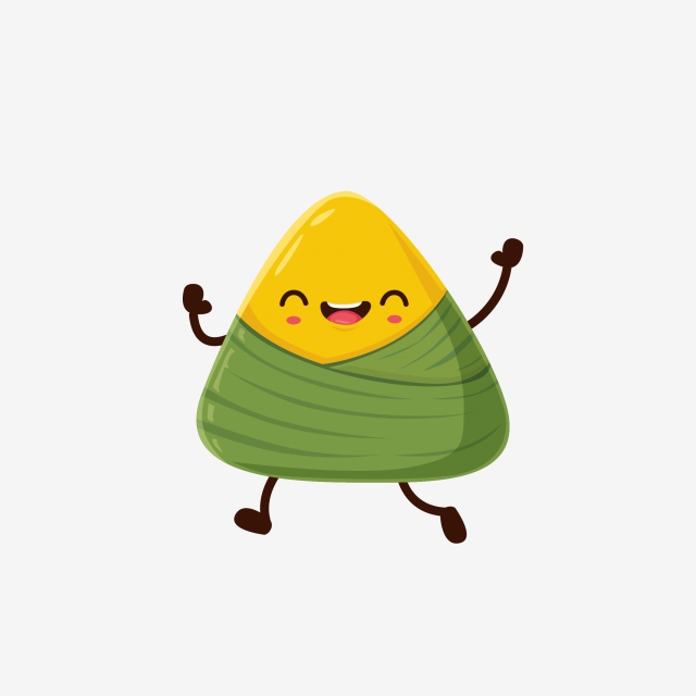 640x640 green dragon boat festival dumplings cartoon scorpion cute