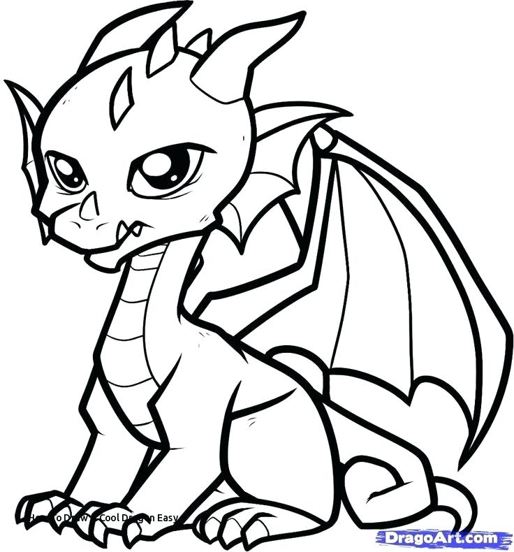736x790 Dragon Easy Drawing Dragon Easy Drawing At Chinese Dragon Head