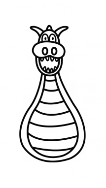 215x382 Collection Of Free Drawing Cartoons Dragon Download On Ui Ex