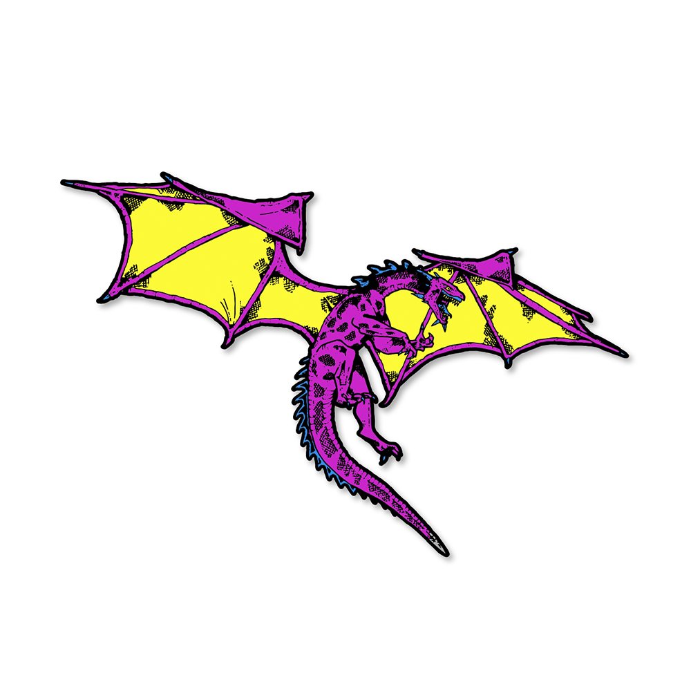 1000x1000 Dragon Pin