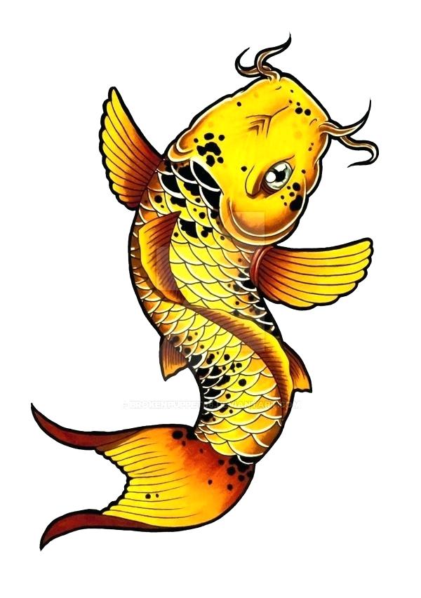 600x852 Koi Fish Drawing Color Drawing Fish Water Color Edition