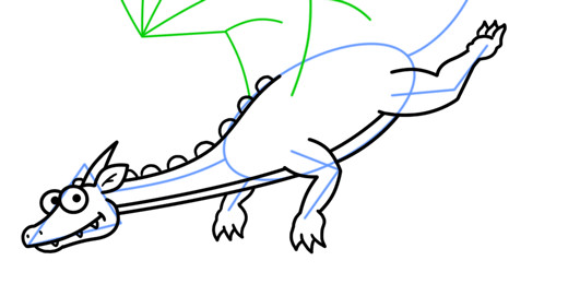 520x260 How To Draw A Dragon Step