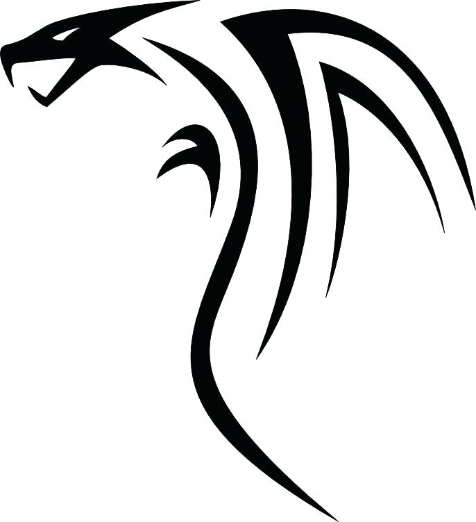 686x752 Simple Dragon Drawings How To Draw A Dragon Step