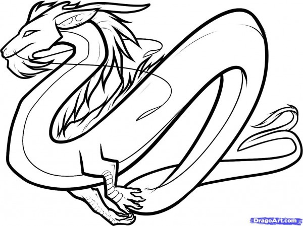 600x449 Dragon Pictures For Kids To Draw
