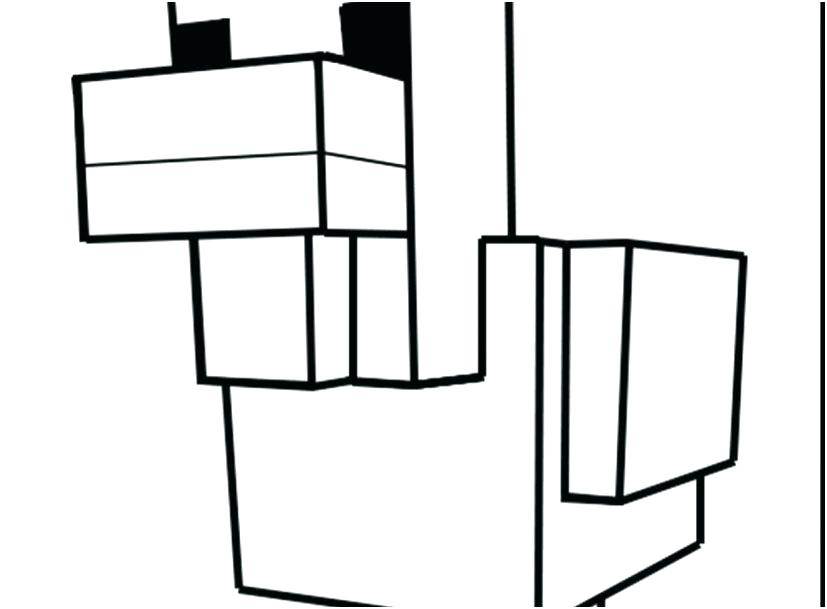 827x609 Coloring Pages Minecraft Coloring Book Games Story Mode
