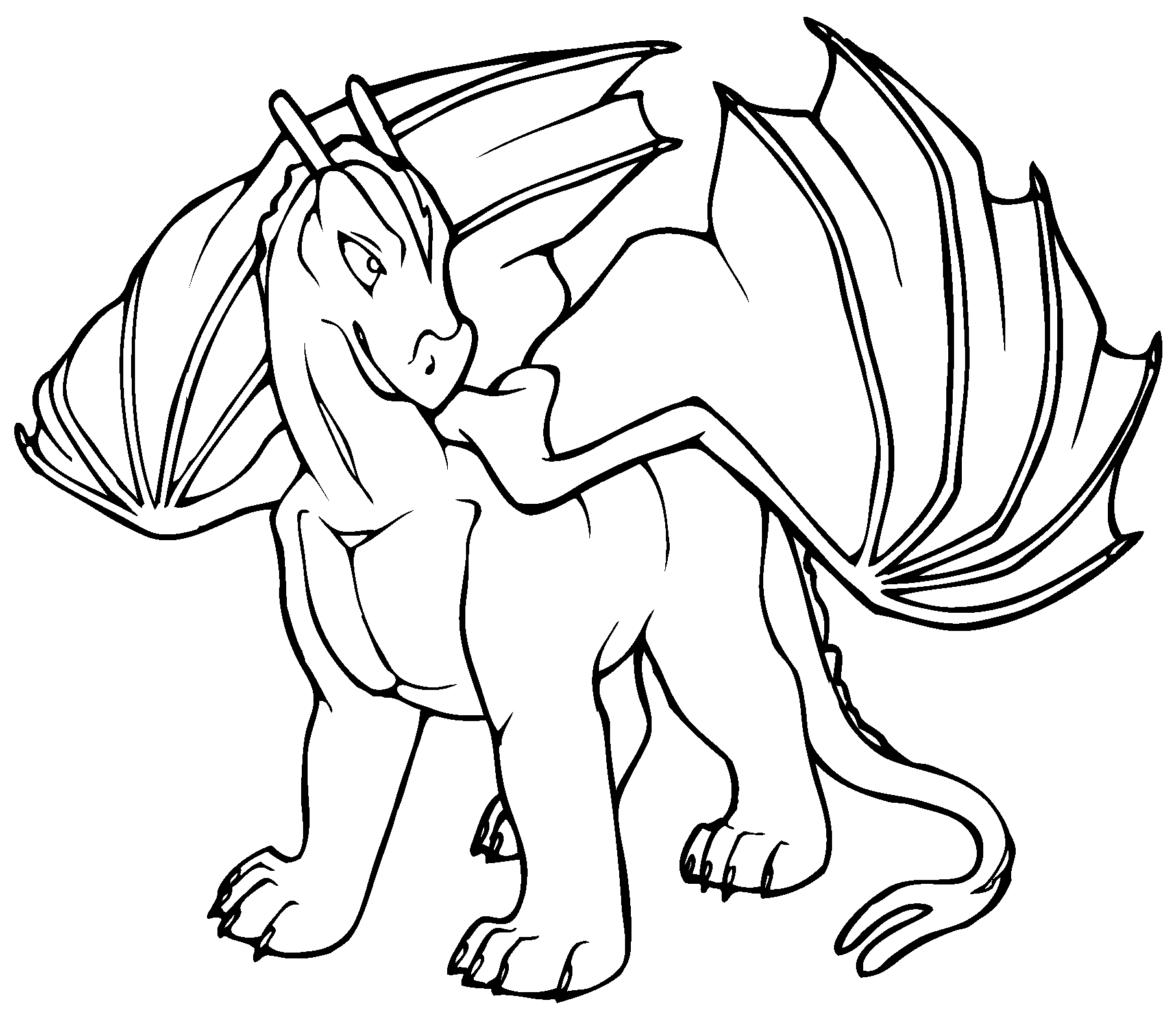1812x1573 Free Printable Dragon Coloring Pages For Kids