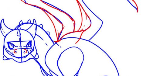 471x250 Baby Dragon Drawings Step