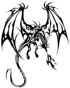 225x280 Best Tribal Dragon Tattoos Ideas Dragon Tattoo For Wrist