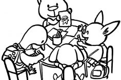 236x157 Drawing Comic Book Style Dragon Dc Blue Pencil Couple Dog Software