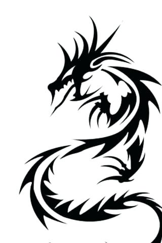 Dragon Face Drawing | Free download on ClipArtMag