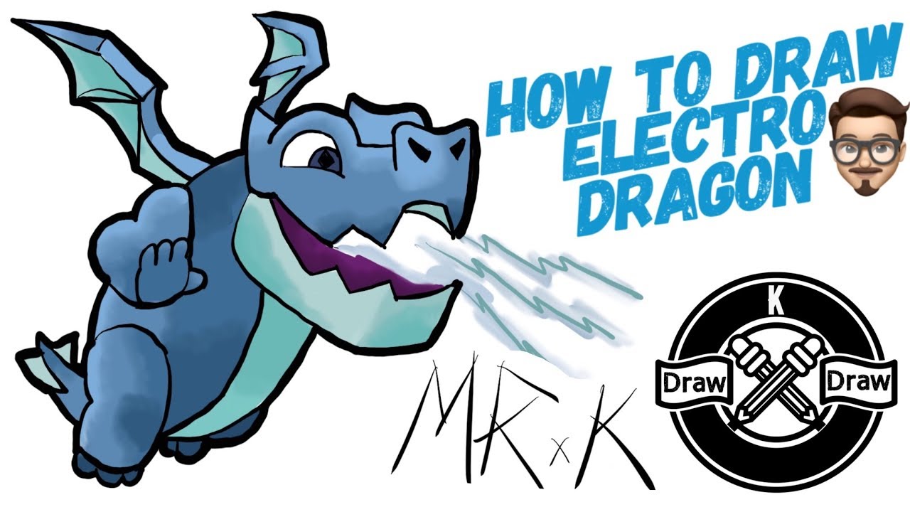 1280x720 how to draw electro dragon