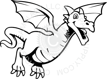 361x266 Baby Dragon Flying