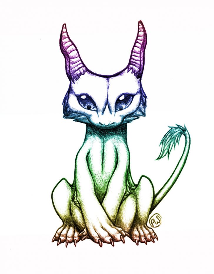 728x929 Baby Dragon Pictures To Draw Easy Flying Drawings Sleeping