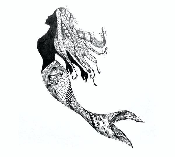 600x540 drawn mermaids scale mermaids drawings tumblr