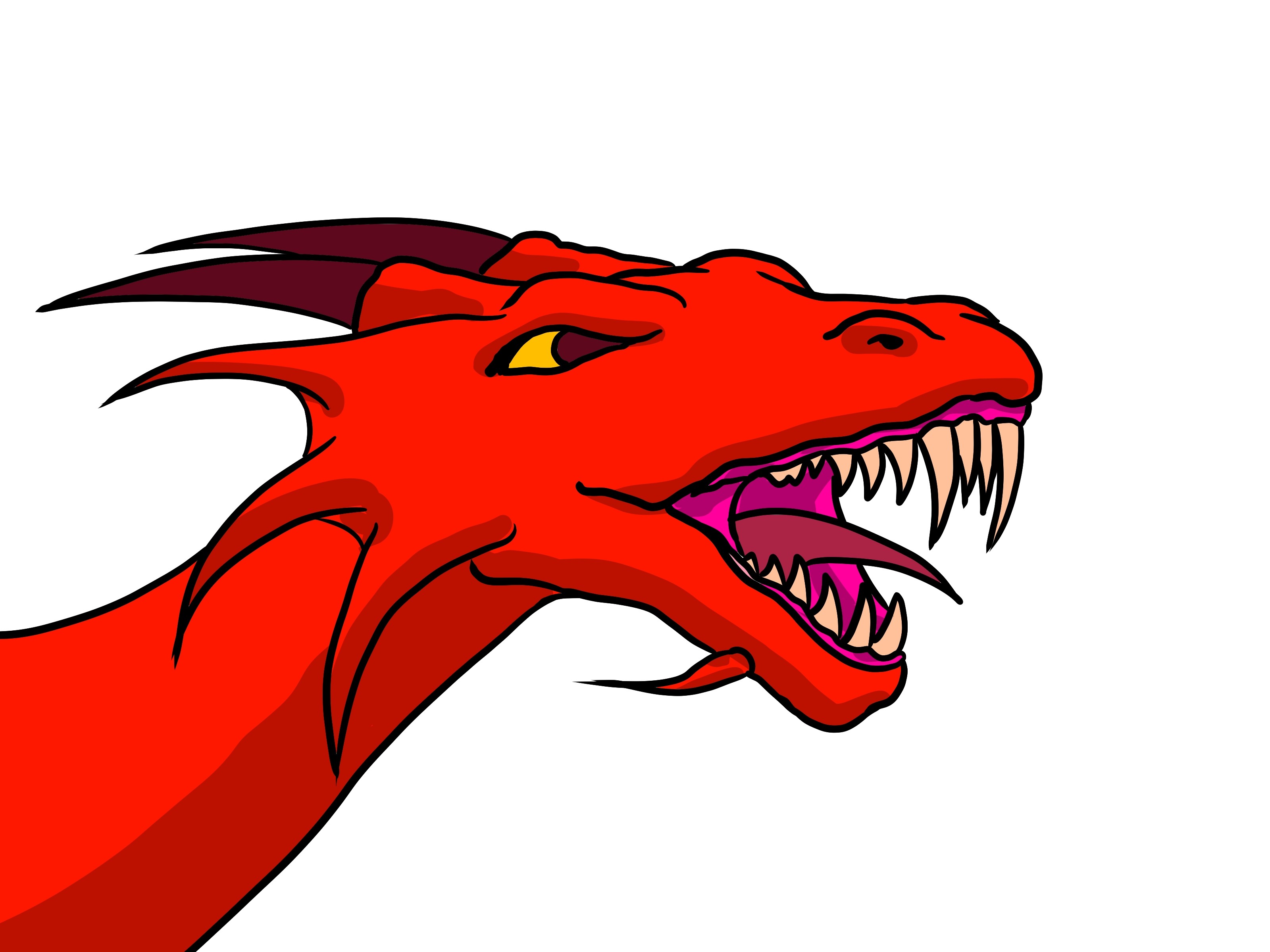 3200x2400 Easy To Draw Dragons How A Dragon Head Step Attachments