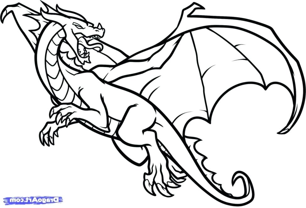 974x664 Simple To Draw Dragons