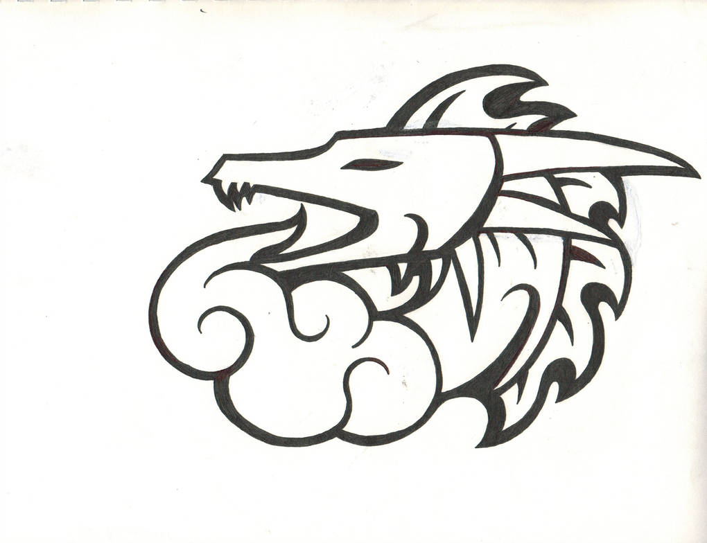 1020x784 Dragon Tattoo Design