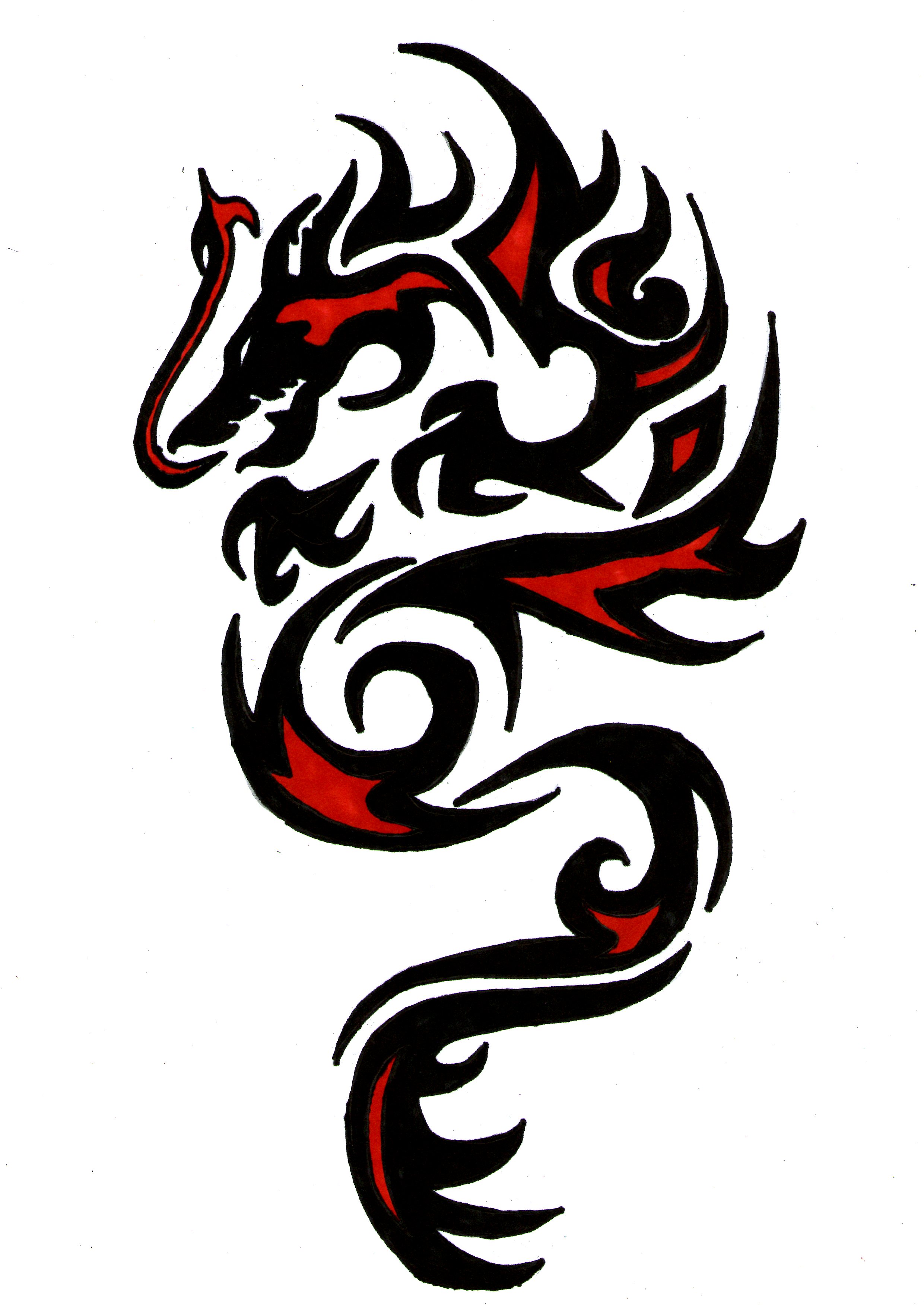 2481x3509 Dragon Yin Yang Tattoo On Biceps Tattoo Ideas