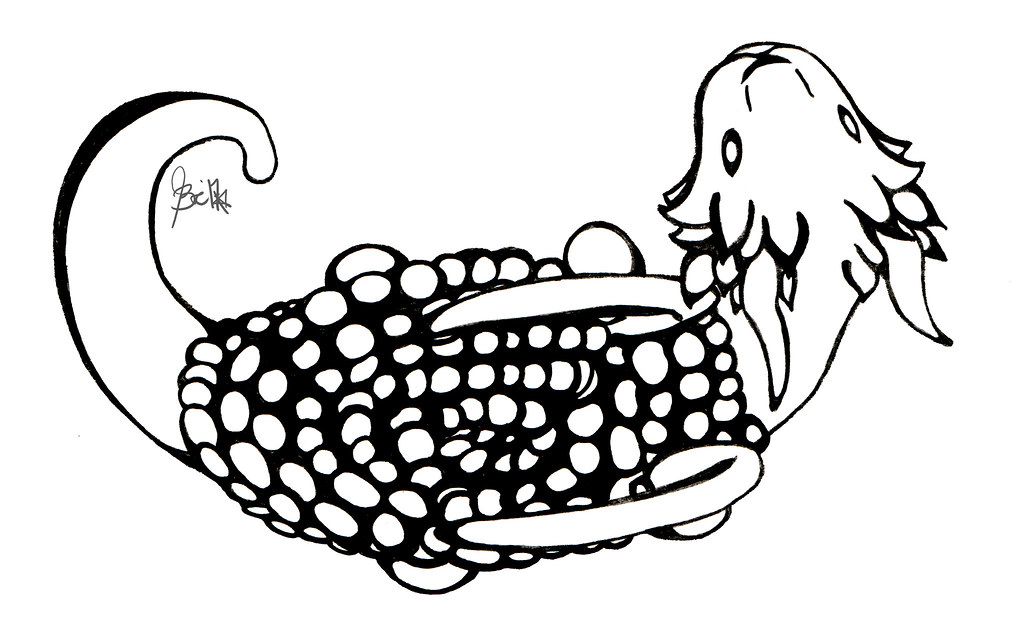 1024x634 The World's Best Photos Of Dragon And Lineart