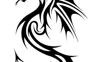 300x210 Simple Dragon Line Drawing Sketches Of Dragons How To Draw