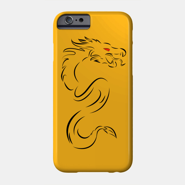 630x630 Dragon! Line Drawing!