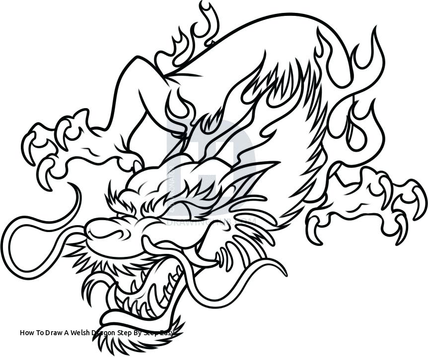 Dragon Outline Drawing | Free download on ClipArtMag