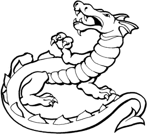 Dragon Outlines For Drawing | Free download on ClipArtMag