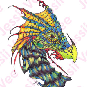 300x300 first kiss pencil drawing jessii vee merch