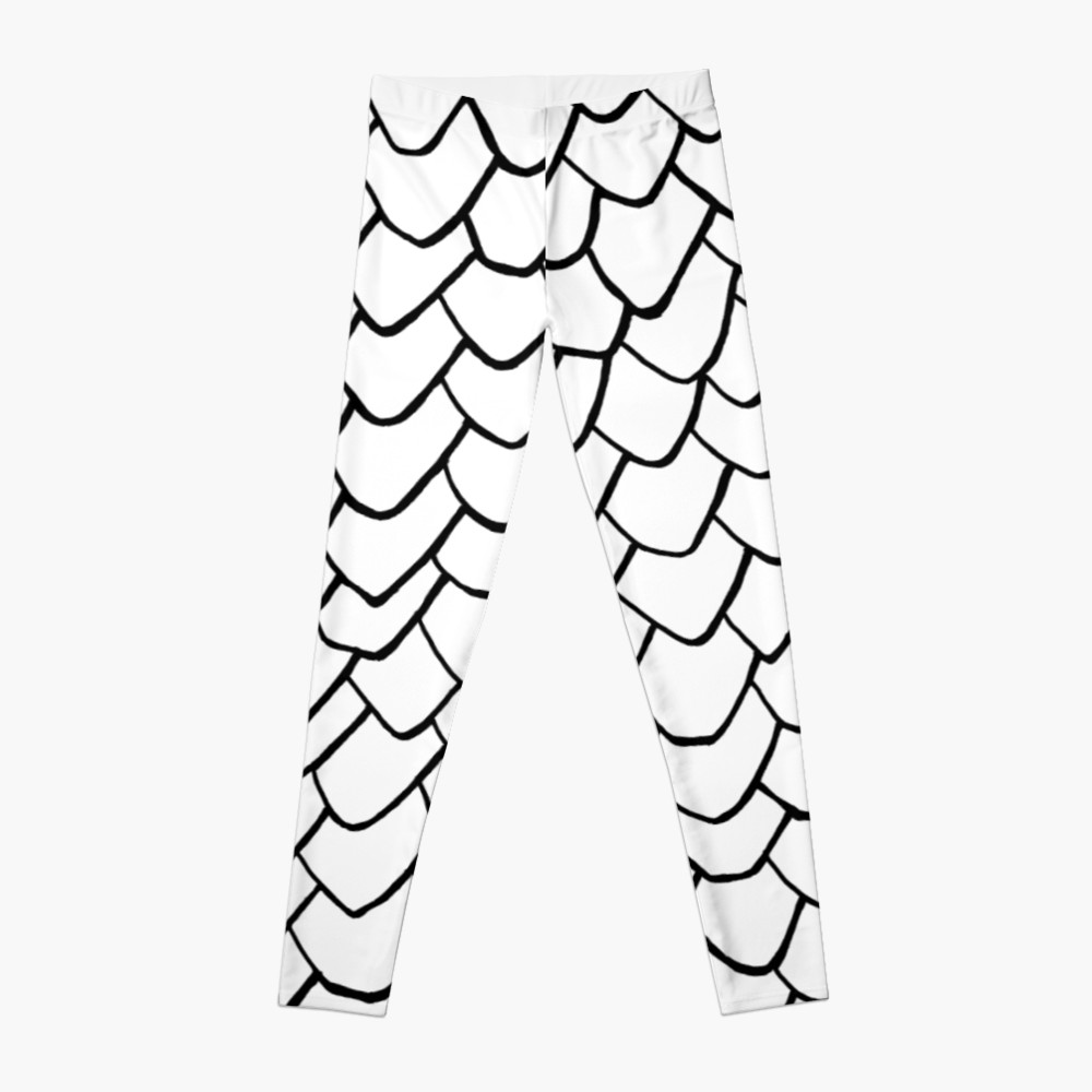 1000x1000 Dragon Scales Clear Leggings