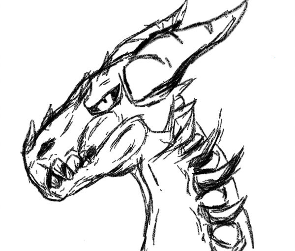 600x510 Skeleton Dragon
