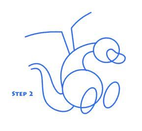 289x265 How To Draw A Cartoon Dragon!!! Steps