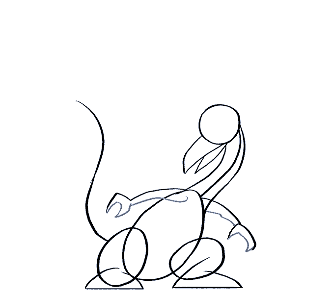 678x600 How To Draw A Cartoon Dragon Easy Drawing Guides