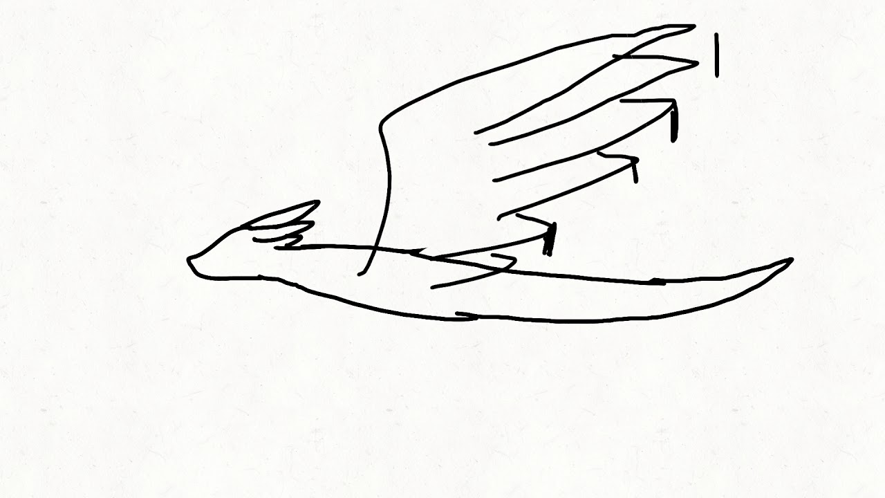 1280x720 Dragon Flyingflapping Wings