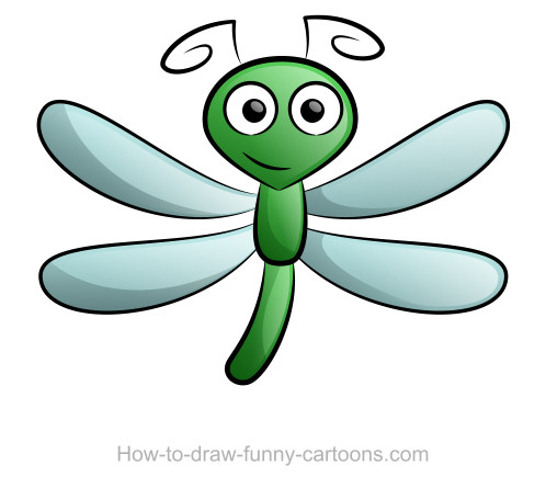 498x445 Dragonfly Drawings