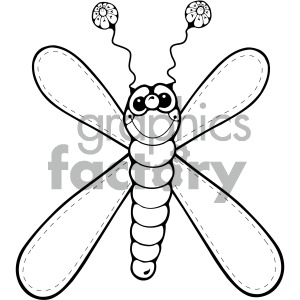 300x300 Black And White Dragonfly Clipart Royalty Free Clipart